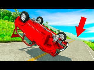 free безумные падения на дороге смерти выжить после 1000 переворотов в beamng drive hd