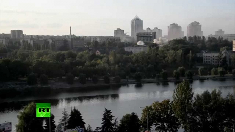 free морг и больница в центре донецка попали под артобстрел hd