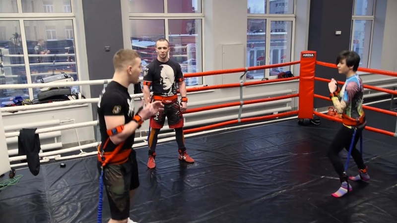free самостоятельные тренирои для ударников и борцов с тренажером fight belt от юрия караваева hd