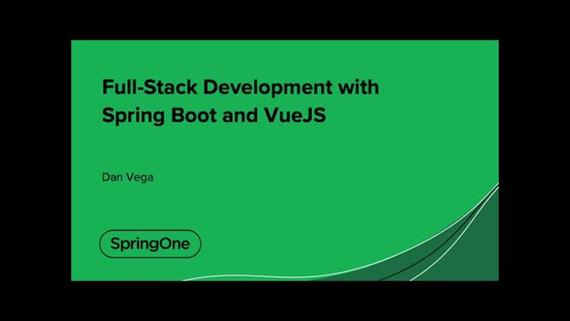 free full stack development with spring boot and vuejs hd
