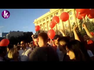free у порошенко в харькове подрались из за шаров hd