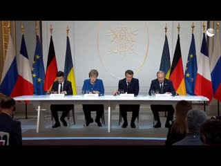free пресс конференция по итогам встречи в нормандском формате hd