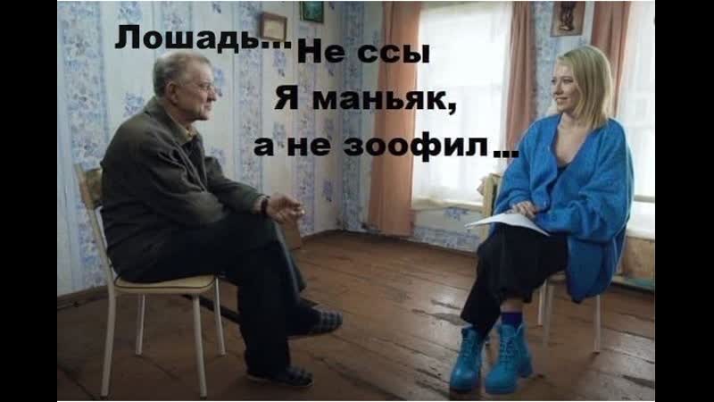 free интервью скопинского маньяка мохова с лошадью ксении собчак что говорят жесты hd