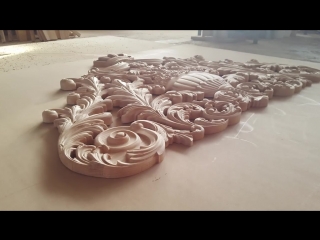 free large carved crown with cnc огромная резная корона на чпу hd