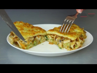 free драники с курицеи необычныи рецепт картошка с мясом potato with мeat hd