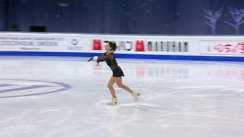 free короткая программа женщины лучшее чемпионат мира по фигурному катанию 2021 hd