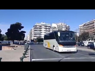 free греция также не отстаёт от трендов и подключилась к челленджу дальнобойщиков свободы колонна автобусов уже стартовала hd