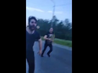 free азербайджанцы толпой бросается на людей на улице в ковдоре мурманская область hd