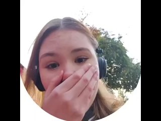 free девушке случайно удалось запечатлеть момент прилета hd
