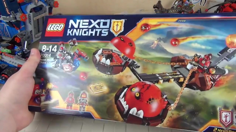 free лего нексо рыцари nexo knights 70314 безумная колесница укротителя нексо найтс hd