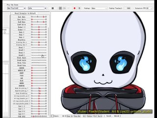 free orihime studio live2d flames quick tutorial 9 frames one parameter create an idle loop animation hd