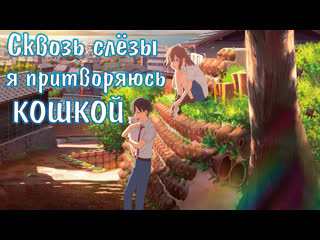 free фильм сквозь слёзы я притворяюсь кошкой a whisker away amazing dubbing hd