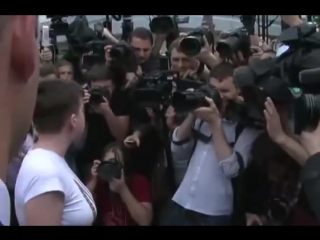 free особое мнение речь савченко в аэропорту hd