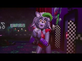 free песня клип про рокси из фнаф 9 rasa пчеловод пародия волчица роксана fnaf security breach hd