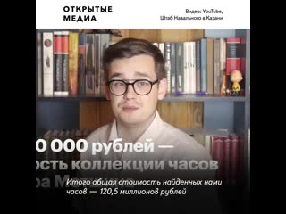 free прокуроры не нашли нарушений в коллекции часов мэра казани за 120 млн hd