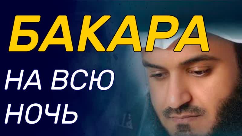 free сура аль бакара на всю ночь очень красивое приятное чтение корана hd