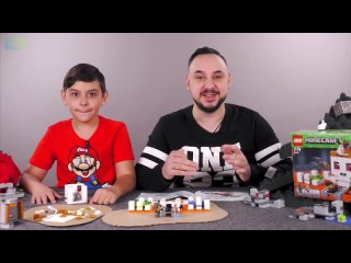 free папа роб и ярик собирают lego minecraft арена череп золотое яблоко и атака зомби 13 hd