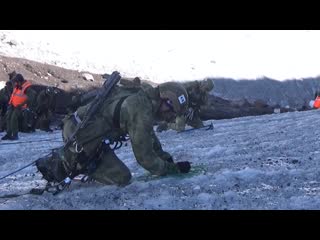 free преодоление ледового препятствия на всеармейском этапе кокнкурса эльбрусское кольцо 2020 hd