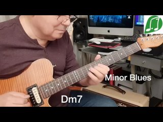 free фрагмент урока свободная импровизация на минорный блюз в dm hd