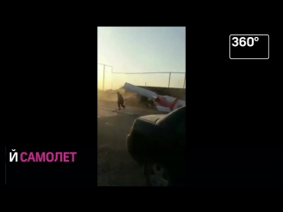 free легкомоторный самолет протаранил иж на пешеходном переходе в чеченской станице hd