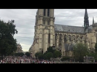free 아름다운 도시 파리 paris cite notre dame de paris bus париж 12 06 2017 hd