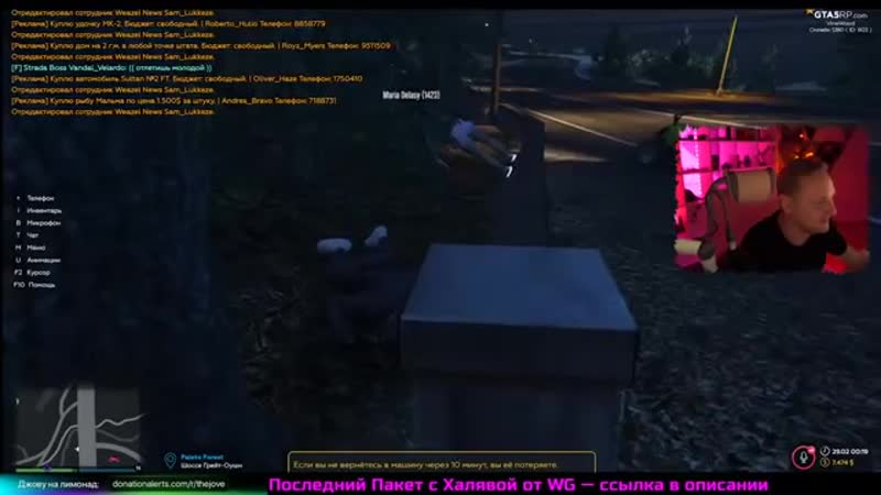 free секс на стриме джов чпокнул стримершу в прямом эфире gta 5 rp hd