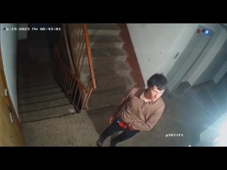 free в симферополе на камеру наблюдения попался подъездный вор hd