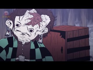 free я чую демона пародия на клинок рассекающий демонов hd