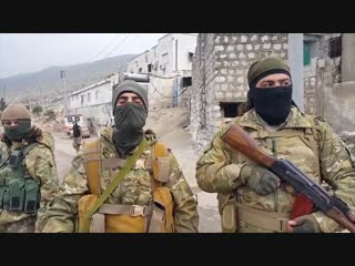 free боевики хейят тахрир аш шам в городе даррат аль изза на западе провинции алеппо hd