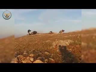free боевики группирои джейш аль наср отбивают наступление сирийской армии на городок киркат на севере провинции хама hd