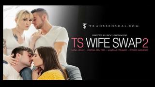 free ts wife swap 2 обмен транс женами 2 korra del rio lena kelly janelle fennec ryder monroe hd
