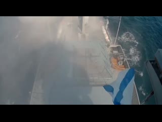 free малый ракетный корабль вмф рф вышний волочёк выполнил стрельбу крылатой ракетой калибр в чёрном море hd