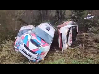 free шесть автомобилей съехали в кювет на заключительном этапе кубка россии по ралли 17 октября в бежаницком районе hd