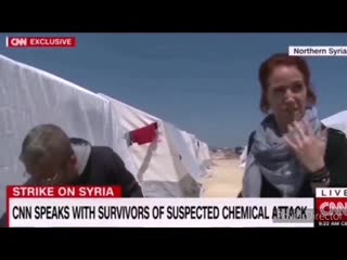 free журналистка cnn clarissa ward нюхает рюкзак в лагере беженцев в сирии и определяет зарин по запаху hd
