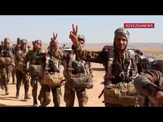 free тигры в небе в сирии бойцов дивизии спецназначения обучили прыжкам с парашютом hd