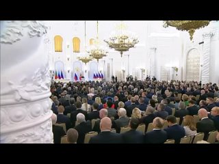 free церемония подписания договоров о вступлении в состав россии новых территорий hd
