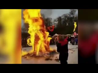 free масленица в ленобласти с огоньком прошла hd