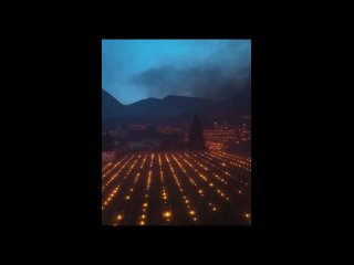 free глобальное потепление добралось и до италии на видео виноделы в итальянской провинции южный тироль зажигают факелы hd