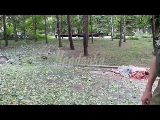 free по донецкому драмтеатру в котором должно было пройти прощание с ольгой качурой был нанесен удар hd