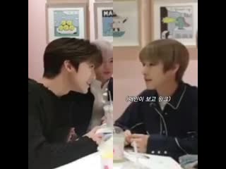 free when jaemin read a comment requesting renjun to wink but rj winked at jaemin instead at the camera hd