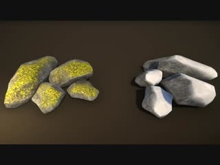 free unity shader graph rock moss snow shader tutorial hd