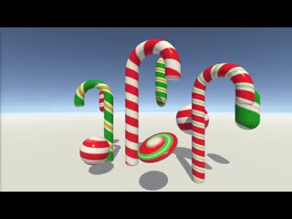 free candy cane procedural material in unity urp only uses shader graph 2020 2 hd