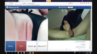 free развратная шлюшка мастурбирует в видеочате omegle рулетка вирт скайп hd