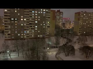 free массовый марш прошёл сегодня вечером в минской кунцевщине смотрите какая большая колонна hd