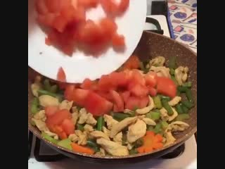 free омлет с курицей и овощами отличный вариант завтрака для хорошего начала дня hd