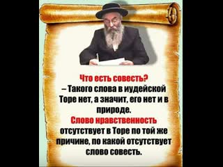 free раввин что есть совесть в торе о ней ничего не сказано стало быть её нет hd