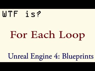 free game logic control flow for each loop node hd