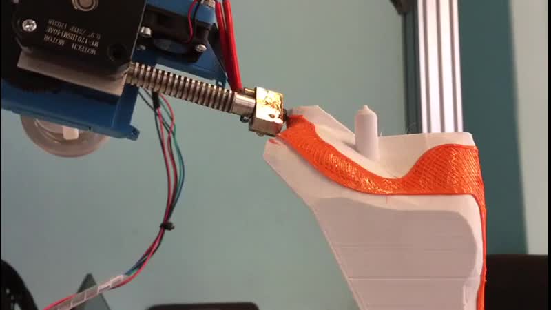 free first tests using our 5 axis printer slicing done using our self developed slicer what would you print with it hd