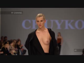 free chuyko fall winter засветы на подиуме топ модели голые стриптиз красотки милая няшки тян грудь сиси белье чулки мода hd