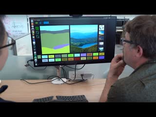 free нейросеть от nvidia способная создавать рисунки из простых набросков hd